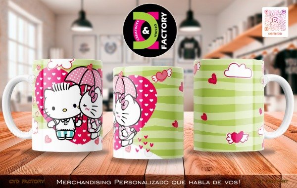 Producto - Taza Cartoon - Hello Kitty - TZ-RT-BL-11OZ-497-CTN-HK