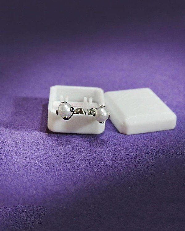 Producto - ABR 555 - Aros Abridores de acero - Perlas engarzadas