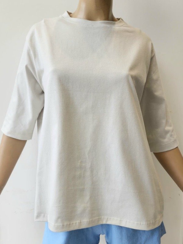 Producto - Remera Manga Codo Algodón (Art. 6066)