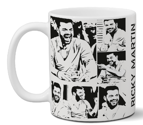 Producto - taza ricky martin mod 4