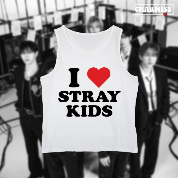 Tank top i love stray kids