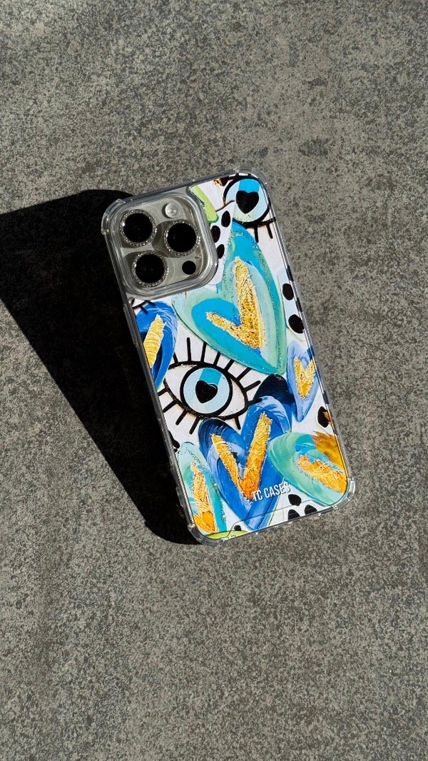 Producto - Case ojo turco verde