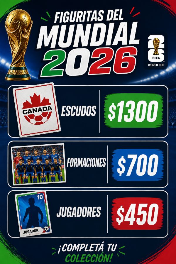 Producto - Grupo B - CAN/BIH/QAT/SUI - Mundial 2026