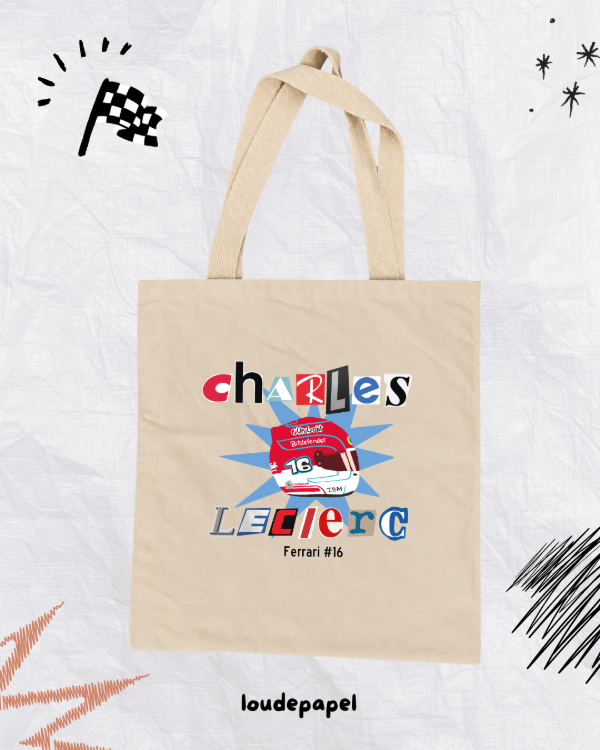 Producto - Charles Leclerc #1 - Tote bag