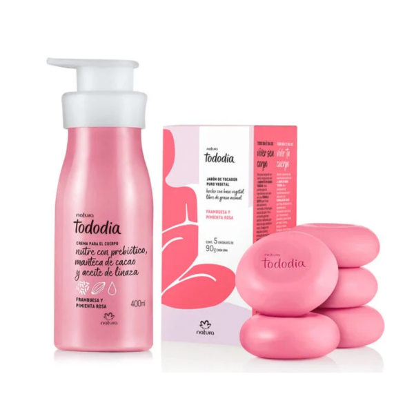 Producto - Combo Tododia Frambuesa y Pimienta Rosa