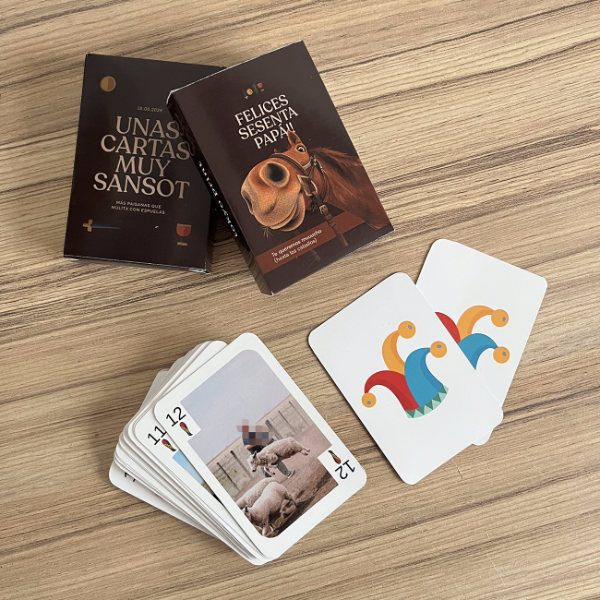 Producto - Cartas Españolas/Poker personalizadas con foto - 2
