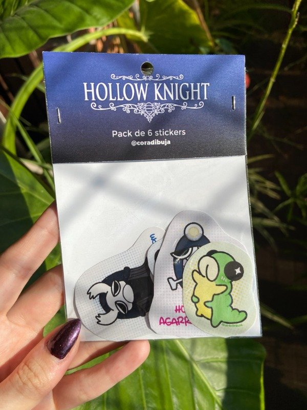 Producto - PACK DE STICKERS HOLLOW KNIGHT