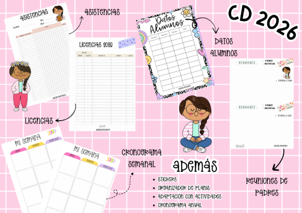 Producto - CUADERNO DOCENTE  IMPRESO 2026 - 2