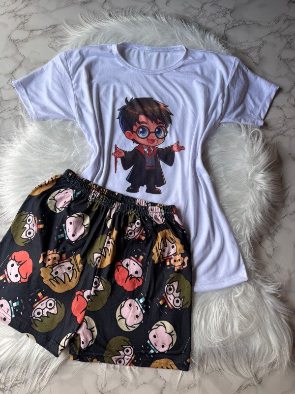 Producto - Pijama animado corto de modal soft c/ modal y lycra - Harry Potter