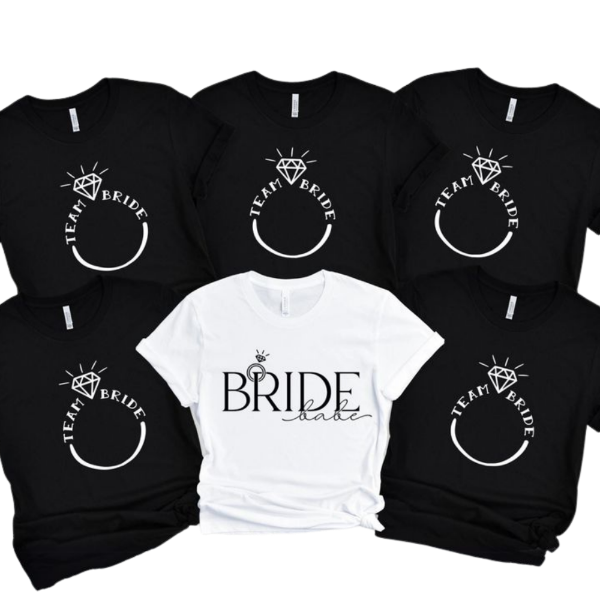 Producto - Remeras Team novio o novia o XV x 10unidades