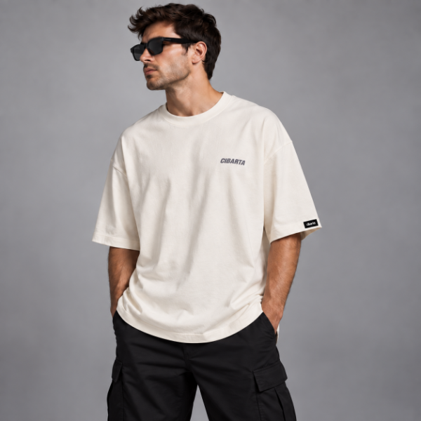 Producto - Remera Oversize Core CIBARTA Natural - 6