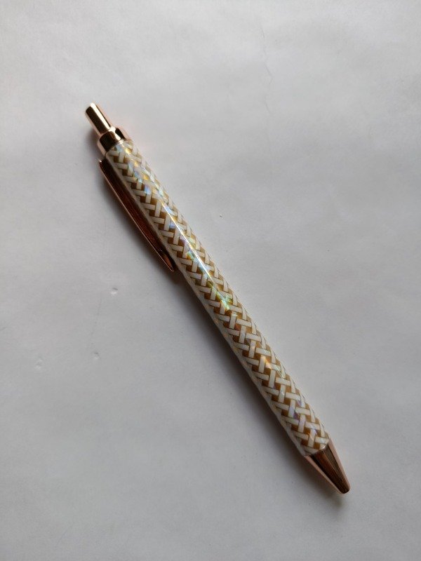 Producto - Lapicera dorada nude