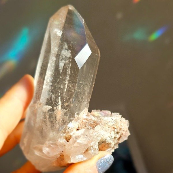 Producto - Drusa Cuarzo Cristal con 7 Maestrías