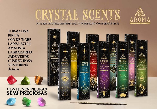Producto - Crystal Scents 8un - AROMANZA