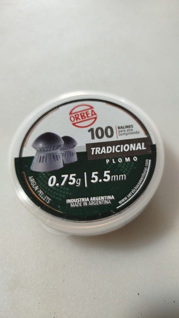 Producto - BALINES ORBEA 5,5 X 100 UNIDADES