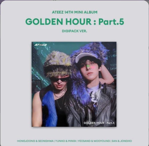 Producto - Ateez Golden Hour Part 5 (Digipack Unit Version) MINGI y YUNHO