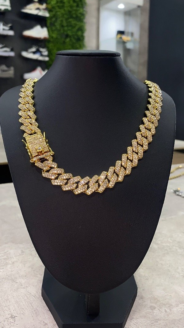 Producto - Cadena MIAMI GOLD 15MM