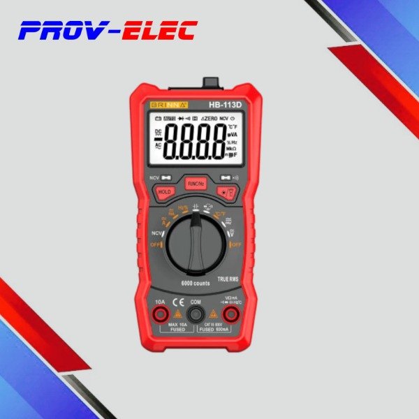 Producto - TESTER MULTIMETRO CAPACIMETRO BRINNA HB-113L