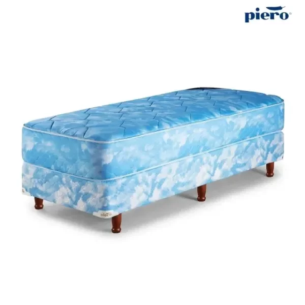 Producto - Sommier y Colchón Piero Body Matelasse 190x90 - 2