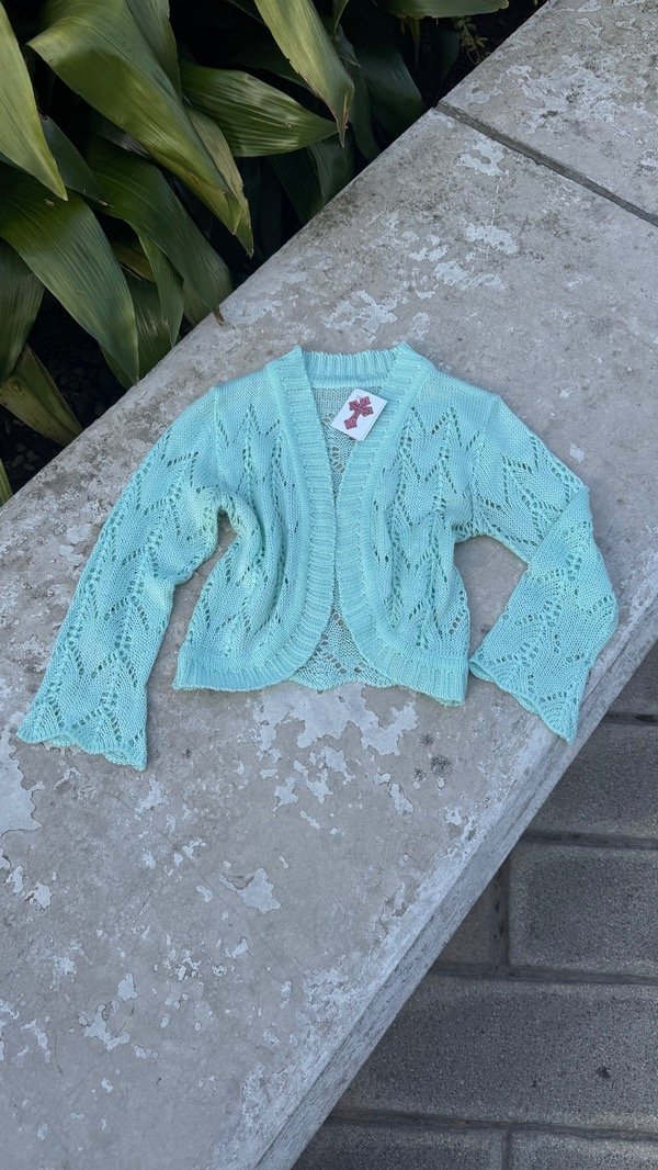 Producto - Torerita tejida Verde Aqua tS/M - 2