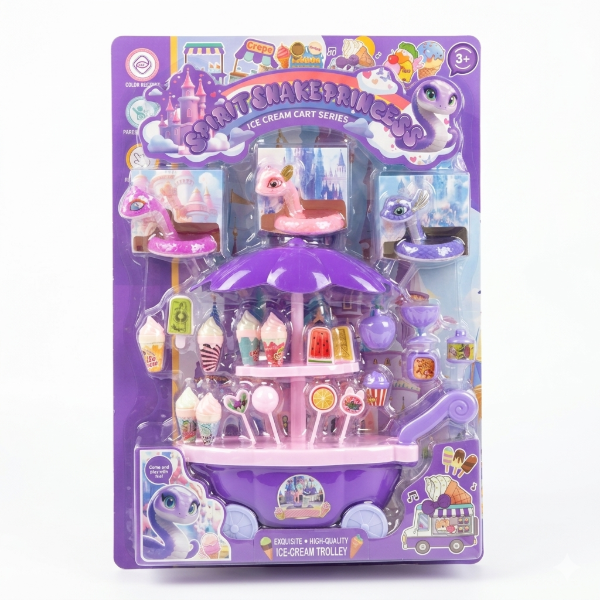 Producto - SET DE CARRITO DE HELADO SNAKE PRINCESS
