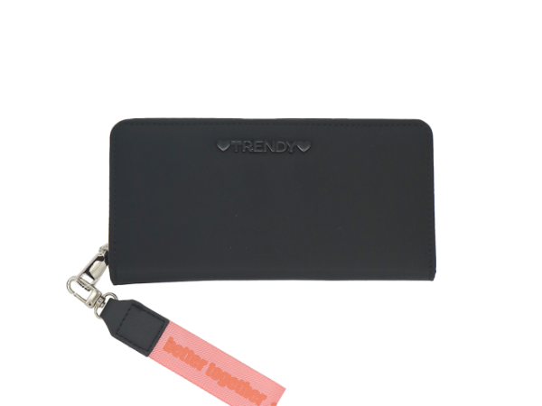 Producto - BILLETERA TRENDY NEGRA 1 CIERRE