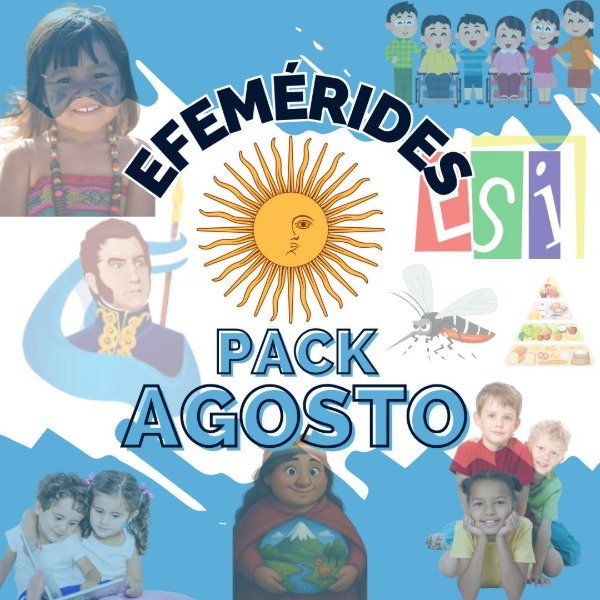 Producto - PACK EFEMÉRIDES DE AGOSTO