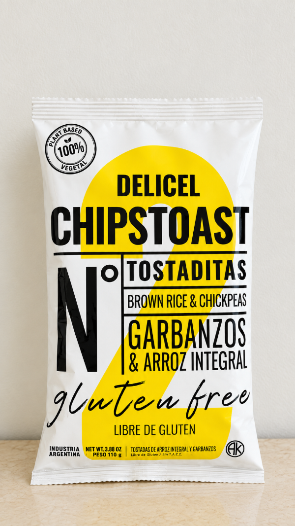Producto - Tostadas de arroz "Delicel" - Chips Toast - 2