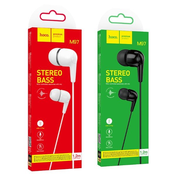 Producto - HOCO - Auricular M97 Control volumen, Microfono, Jack 3.5MM - 0