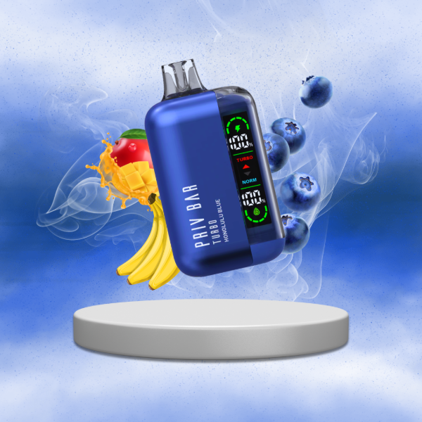 Producto - (POD DESCARTABLE) SMOK PRIV BAR TURBO 15K - HONOLULU BLUE
