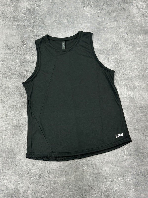 Producto - Musculosa Uneven Negro