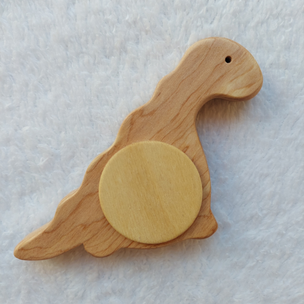 Producto - Sonajero Dino Madera