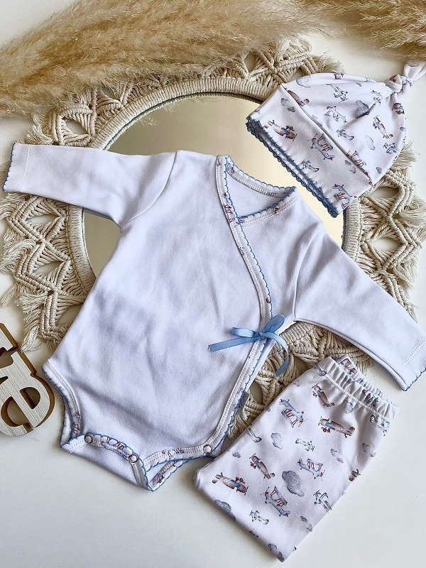 Producto - Ajuar Pima "Avion" - COD 929