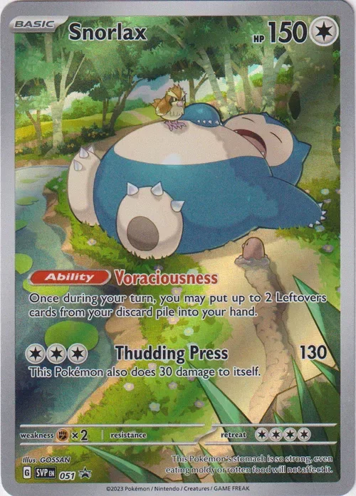 Producto - Snorlax - SVP051 - Scarlet and Violet Promo
