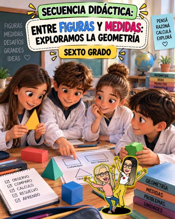 Producto - SD.ENTRE FIGURAS Y MEDIDAS EXPLORAMOS LA GEOMETRÍA. SEXTO GRADO