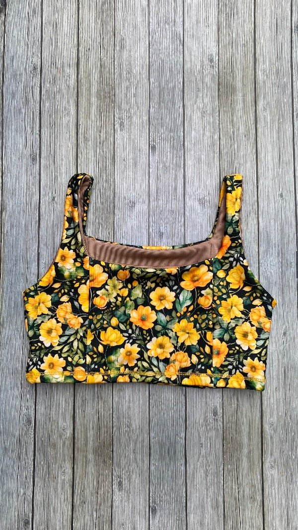 Top Renacer colección Alegría Amarilla