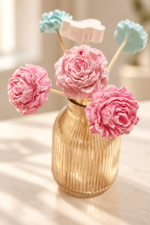 Producto - Flores difusoras de yeso - 2