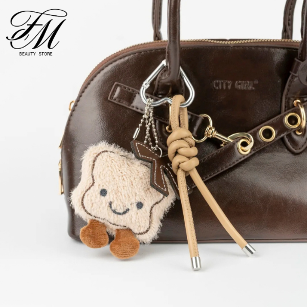 Producto - CITY GIRL LLAVERO CHARM TOSTADA - 0