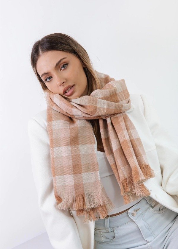 Producto - Pashmina Petit Cuadros