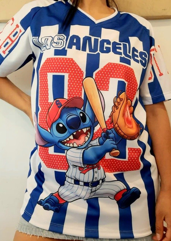 Producto - Remera Stich 82 baseball