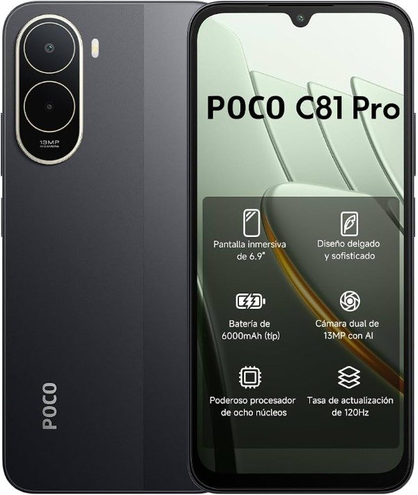 Producto - POCO C81 PRO 4 GB 256 GB