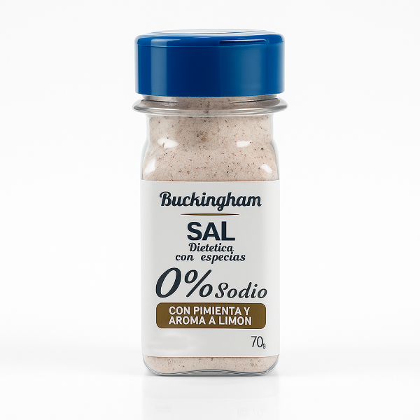 Producto - Sal Buckingham Sin sodio