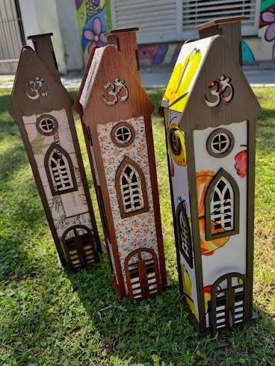 Producto - porta sahumerio torre DECO OM