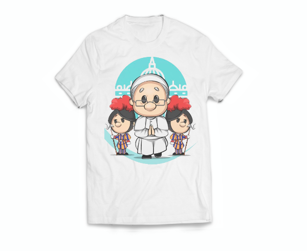 Producto - Remera Personalizad Papa León XIV Argentina #34 - 1