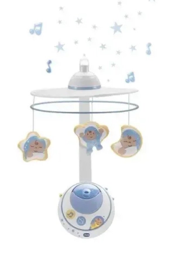 Producto - Movil Cuna Chicco First Dreams Magic Stars Color Azul