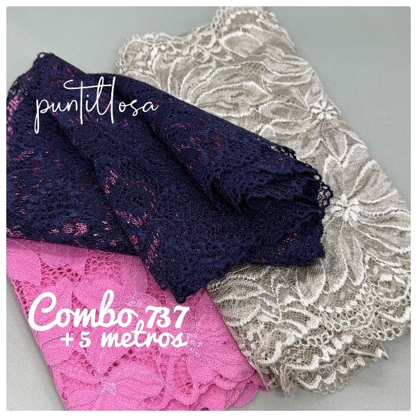 Producto - Combo 737- Puntillas Surtidas +5 metros