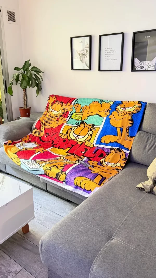 Producto - MANTA POLAR SOFT GARFIELD