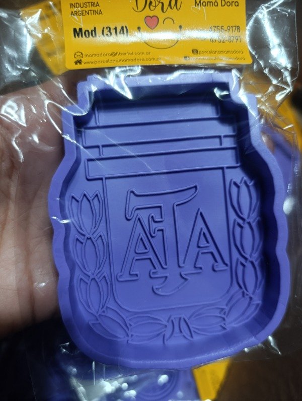 Producto - Molde de escudo Afa