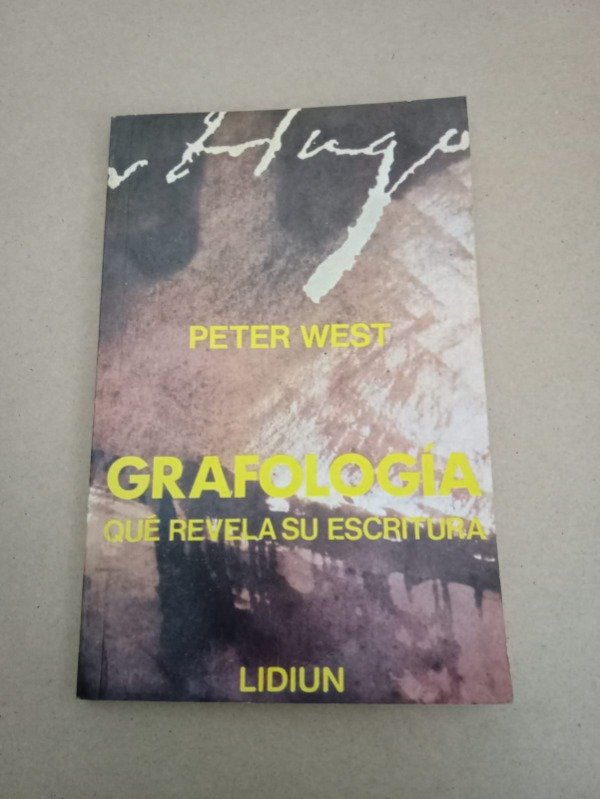 Producto - Grafología - Peter West - Lidiun 1981