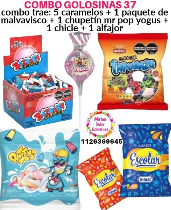 Producto - Combo golosinas 37